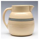 AN EARLY ROSEVILLE POTTERY PITCHER