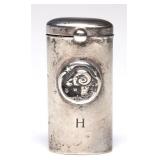 A GEORG JENSEN STERLING PERFUME VIAL