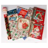 A COLLECTION OF VINTAGE CHRISTMAS ITEMS
