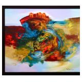 EDUARD GROSSMAN (BORN 1946) OIL ON CANVAS