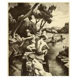AFTER THOMAS HART BENTON (1889-1975) OFFSET LITHO