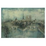 JACQUES BLENY (20th C.) OIL ON CANVAS