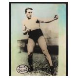 C. 1940 HAND COLORED PHOTO OF BOXER TOMMY BURNS