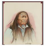 WATERCOLOR ON PAPER SIGNED 