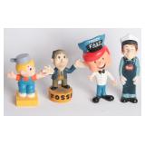 FOUR 20TH C. AMERICAN ADVERTISING FIGURES