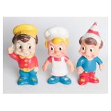 SNAP, CRACKLE & POP VINYL MASCOT ADVERTISING DOLLS