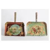 A PAIR OF TIN LITHO CHILD