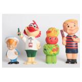 FOUR 20TH C. AMERICAN ADVERTISING FIGURES