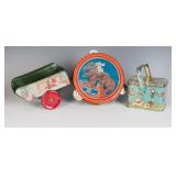 CHARLES B. LAMB AND OTHER ANTIQUE TIN LITHO ITEMS