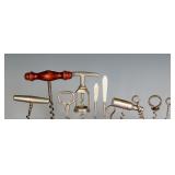 A COLLECTION OF VINTAGE CORKSCREWS