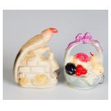 TWO VINTAGE CELLULOID TAPE MEASURES