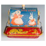 VINTAGE TIN LITHO CHILD