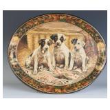 TIN LITHO BEER ADVERTISING TRAY, FLEISCHMANN YEAST