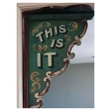 FOLKY PAINTED 1920s FAIRYLAND AMUSEMENT PARK SIGN