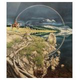 BEV DOOLITTLE (BORN 1947) PENCIL SIGNED LITHOGRAPH