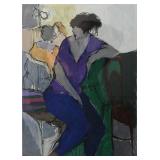 ITZCHAK ISAAC TARKAY (1935-2012) SIGNED SERIGRAPH