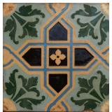 A CIRCA 1920 AMERICAN ENCAUSTIC CO ART TILE