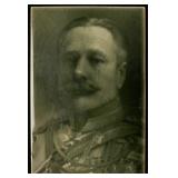 J.H. BARRATT GLAZED POTTERY PORTRAIT TILE OF HAIG