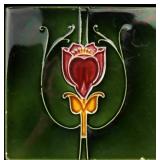 AN ARTS AND CRAFTS INFLUENCE ENGLISH TILE