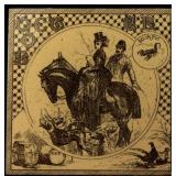 A MINTON HOLLIS OCTOBER SCORPIO VICTORIAN ART TILE