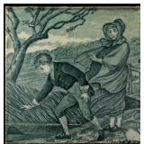 A WEDGWOOD ART TILE, ALLEGORY OF THE MONTH MARCH