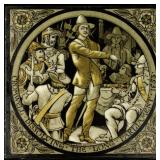 A MOYR SMITH DESIGN FIREPLACE TILE FOR MINTON