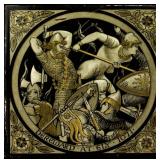 A MOYR SMITH DESIGN FIREPLACE TILE FOR MINTON