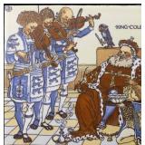 A WHEELING TILE KING COLE TILE, ATTR WALTER CRANE