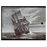 A CERAMIC CALENDAR DATED 1910