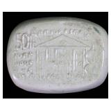 FORT HAYS KANSAS STATE COLLEGE POTTERY PAPERWEIGHT