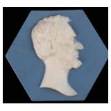 A MOSAIC TILE SENATOR EVERETT DIRKSEN PAPERWEIGHT