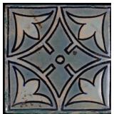 AN EARLY 20TH CENTURY TERRA COTTA ART TILE