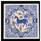 A VINTAGE ART TILE