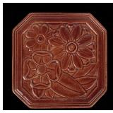 A RUSHMORE POTTERY ART POTTERY TILE