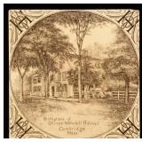 BIRTHPLACE OF OLIVER WENDELL HOLMES MINTON TILE