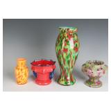 A COLLECTION OF CZECHOSLOVAKIAN ART GLASS