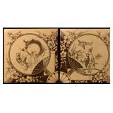 INTERNATIONAL TILE CO AESTHETIC MOVEMENT ART TILES