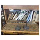 palm tree candle holder