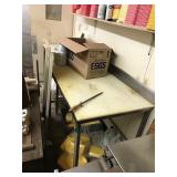 4 ft Meat cutting table