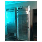 2 single door coolers