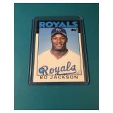 1986 Topps Traded Bo Jackson Rookie 1986 Topps Traded Bo Jackson Rookie