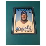 1986 Topps Traded Bo Jackson Rookie