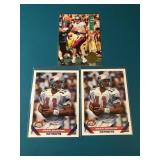3 Drew Bledsoe Rookies 3 Drew Bledsoe Rookies