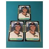 3 Will Clark Rookies