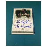 Gus Williams Auto Card