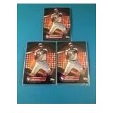 3 Johnny Bench Refractors