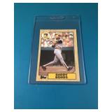 1987 Topps Barry Bonds Rookie 1987 Topps Barry Bonds Rookie