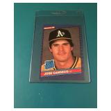 1986 Donruss Jose Canseco Rookie