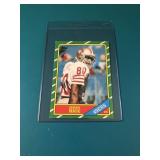 1986 Topps Jerry Rice Rookie 1986 Topps Jerry Rice Rookie