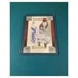 CJ McCollum Auto Card CJ McCollum Auto Card